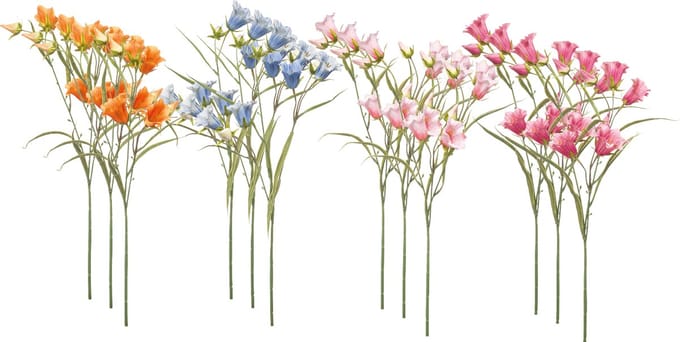 Emerald - Kunstbloem Klokje 65cm - Set van 12 - Kunstplant voor binnen