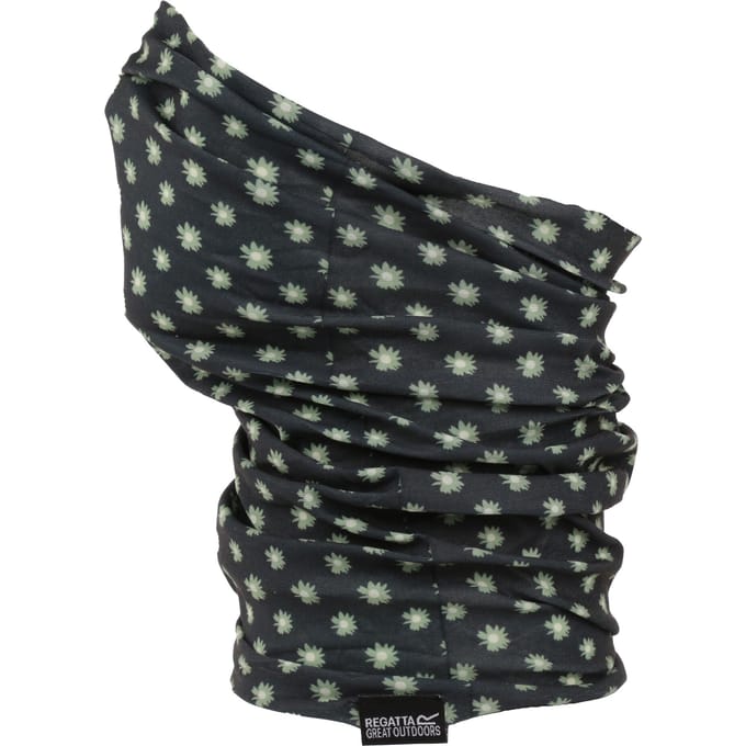 Regatta Kinder/Kinder Multitube Nekwarmer met Ditsy Print (Donkerste spar)