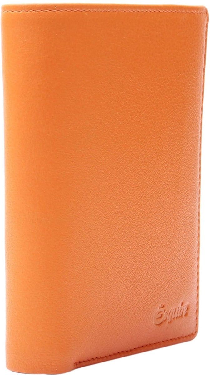Esquire Leren Portemonnee Peru Wallet Orange Oranje