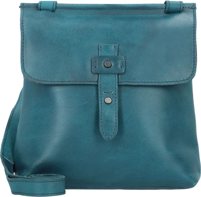 HAROLD'S Leren Schoudertas Aberdeen Handbag Upend Petrol