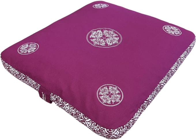 YogaStyles Zabuton design Paars
