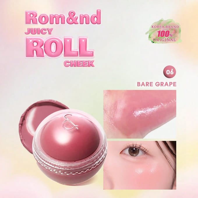 Rom&nd Rom&amp;nd Juicy Roll Cheek 01 Rare Apple 8.4 g