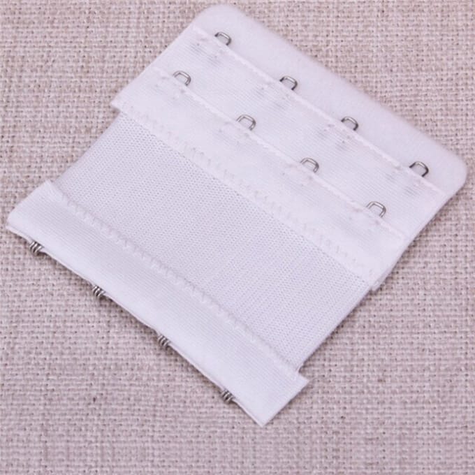 *** 3 BH verlengstukken - 4 Haaks Wit - Beha verlenger - Zwangerschap - van Heble® ***