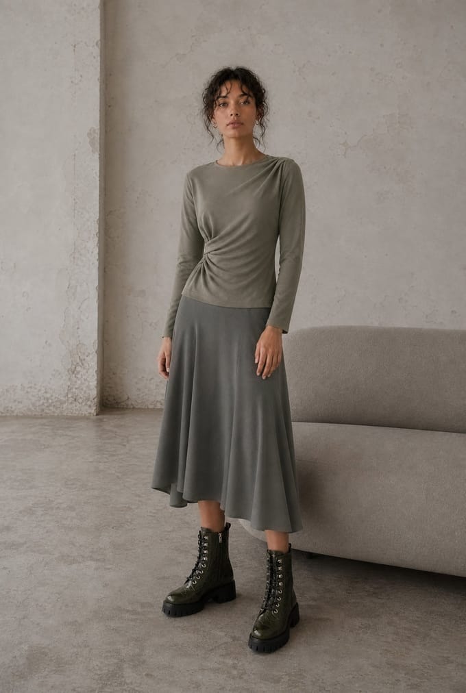 Ari cotton top | Army - Army / S