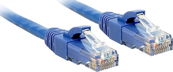 Lindy patch cable - 2 m - blue - Blauw - 2m