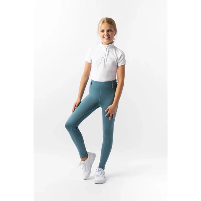 Horze Dea kinder fullseat rijlegging , arctic blue, 146-152