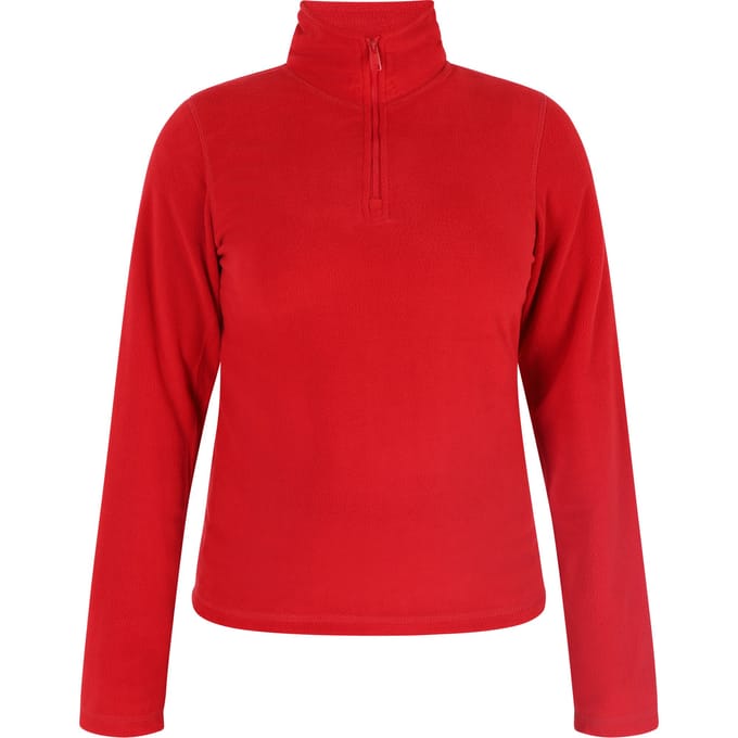 Mymo Fleece trui Dames rood