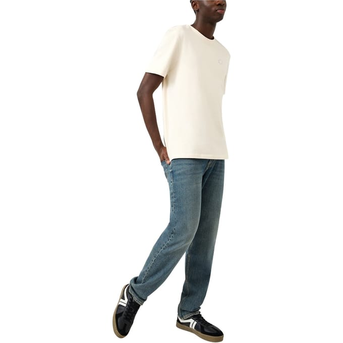 Regular Fit Midden Hoge Taille Jeans QS