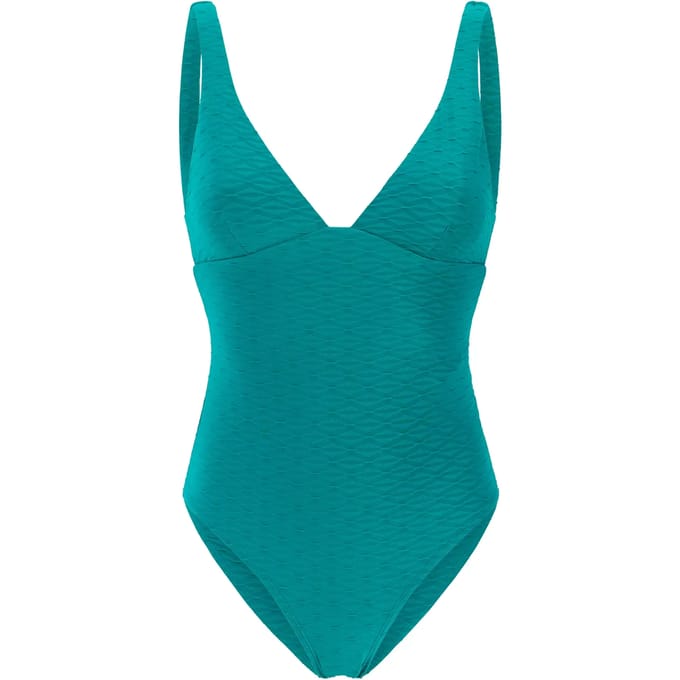 Protest PRTTactic - Badpak Dames - Normale pasvorm - Vaste vulling - Medium dekking - Groen