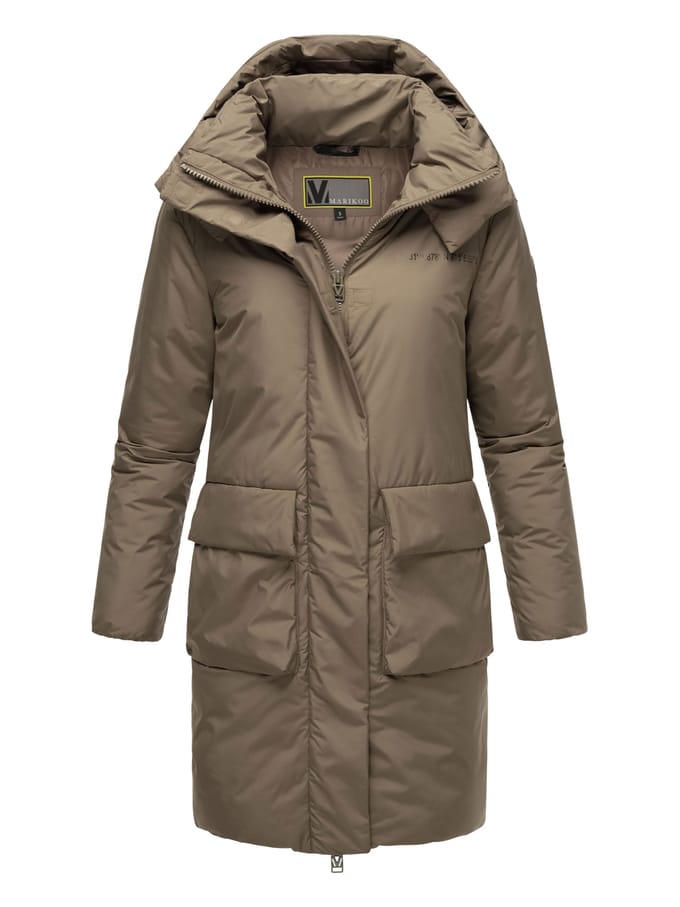 Marikoo dames winterjas met magneetsluiting – model Nanami