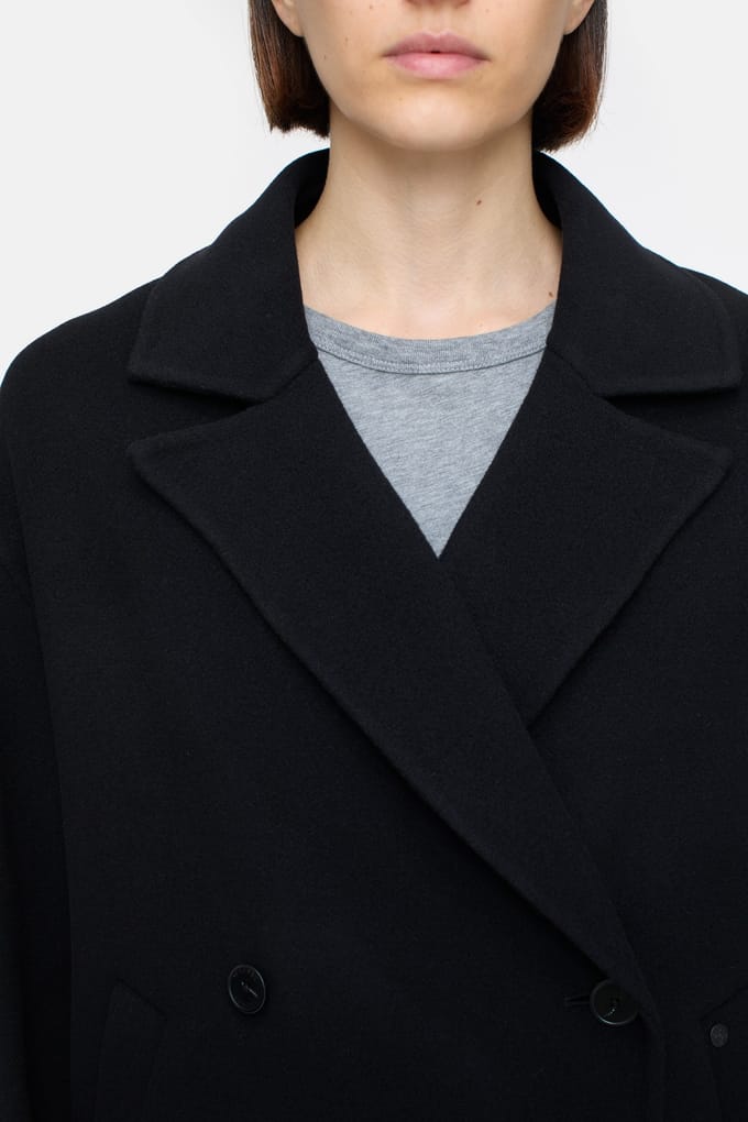 Closed Double Breasted Coat Jacket Black Taglia: XS | Giacche Outlet | Donna | Nero