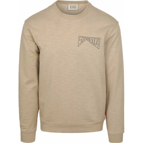 Sweaters Scotch &amp; Soda Sweater Logo Beige