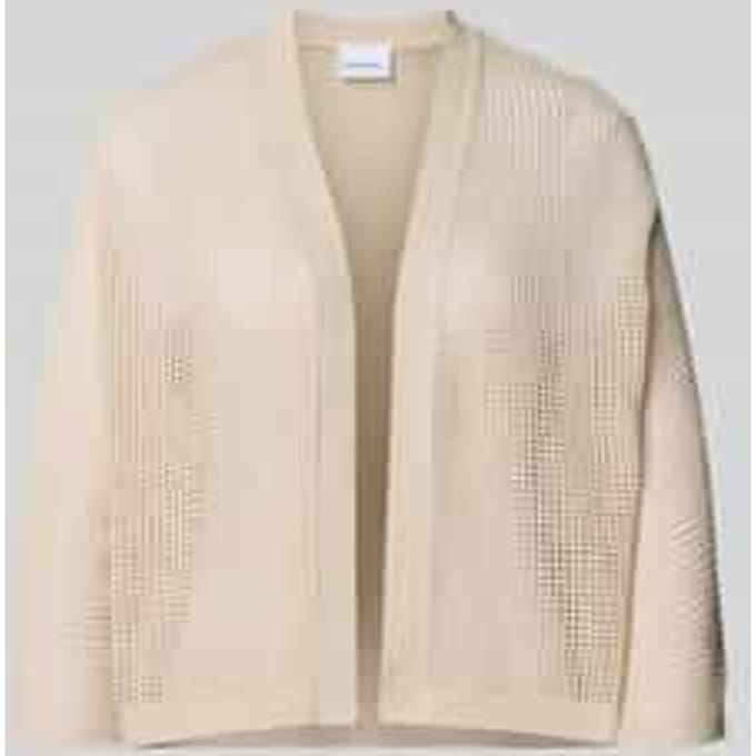 Lichte gebreide opengewerkte cardigan zonder sluiting dames COMMA