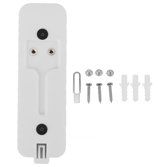 Achterplaat voor Blink Video Deurbel Plastic Deurbel Achterplaat Vervangingsonderdeel met Bevestiging