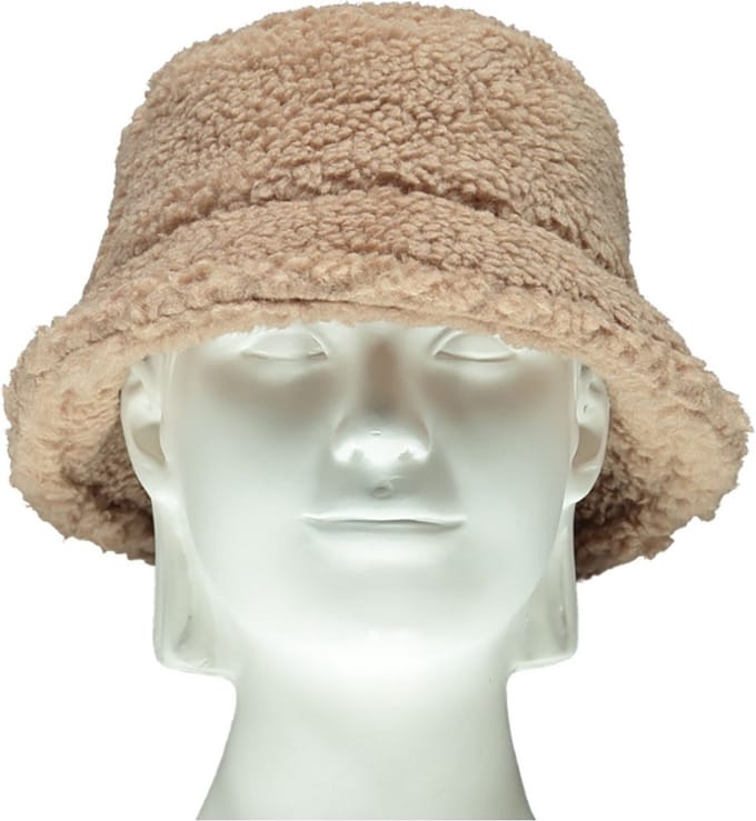 Sarlini - Muts - Hoedje - Sand - Kids - Teddy - 2/4 jaar