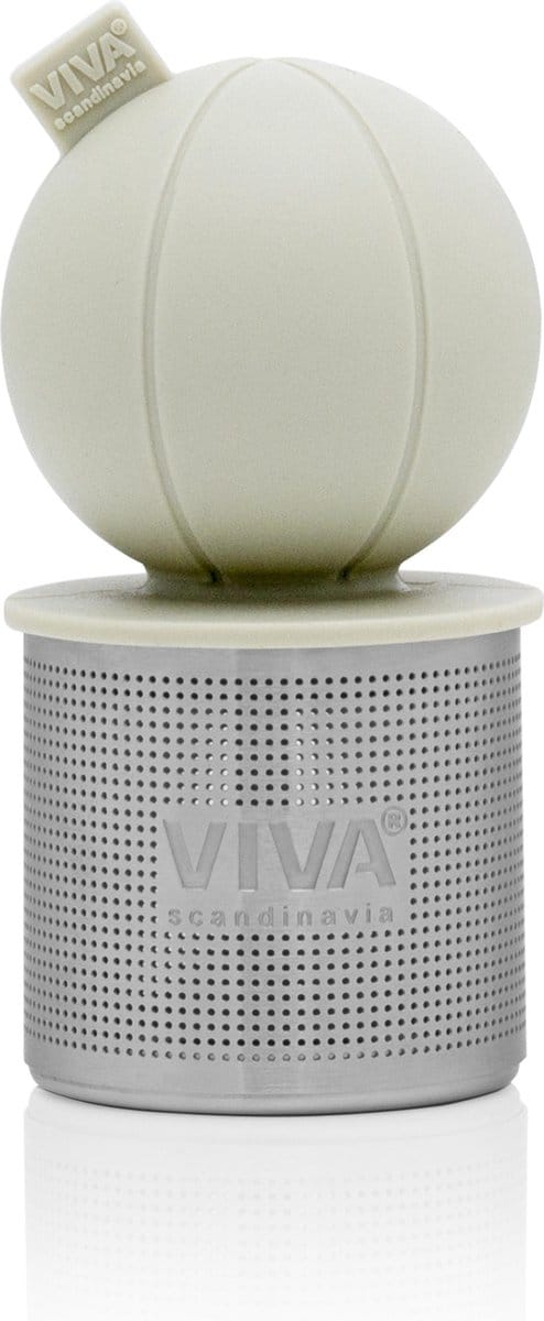 Viva Scandinavia Infusion Drijvend Thee-ei - 3.8x8 cm - Beige