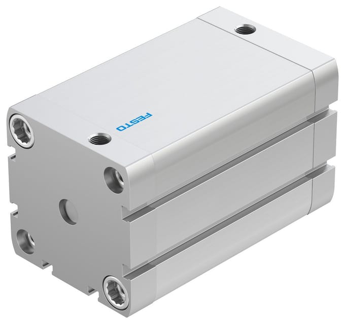 Festo Compacte Cilinder 63mm Boring 80mm Slag ISO 21287 Dubbelwerkend - 536340 - P2BP3