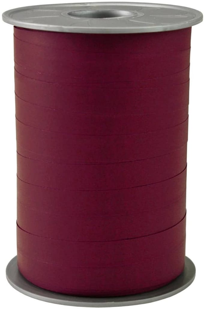 Krullint Paperlook Bordeaux – Cadeaulint - 10mm