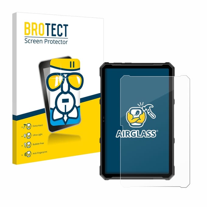 Screenprotector voor Ulefone Armor Pad 4 Ultra Beschermglas transparant