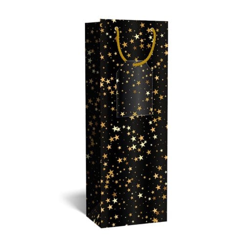 Kerst geschenktas shining x-mas b
