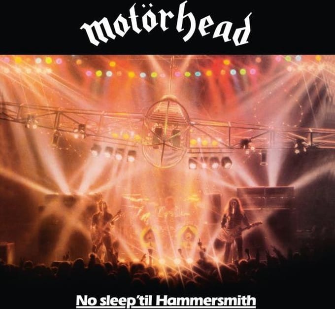 Motörhead LP - No sleep 'til Hammersmith - voor Geen - standaard