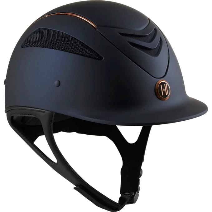 Matte roségouden helm OneK