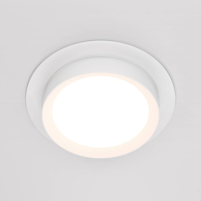 Maytoni Hoop inbouwlamp, rond, wit