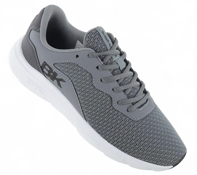 BK British Knights Shore - Herren Sneaker Schuhe Grau B50-3601-02 ORIGINAL EU 43 gray