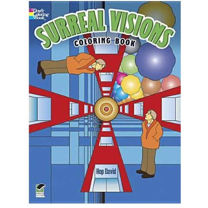 Surreal Visions Coloring Book - David Hop