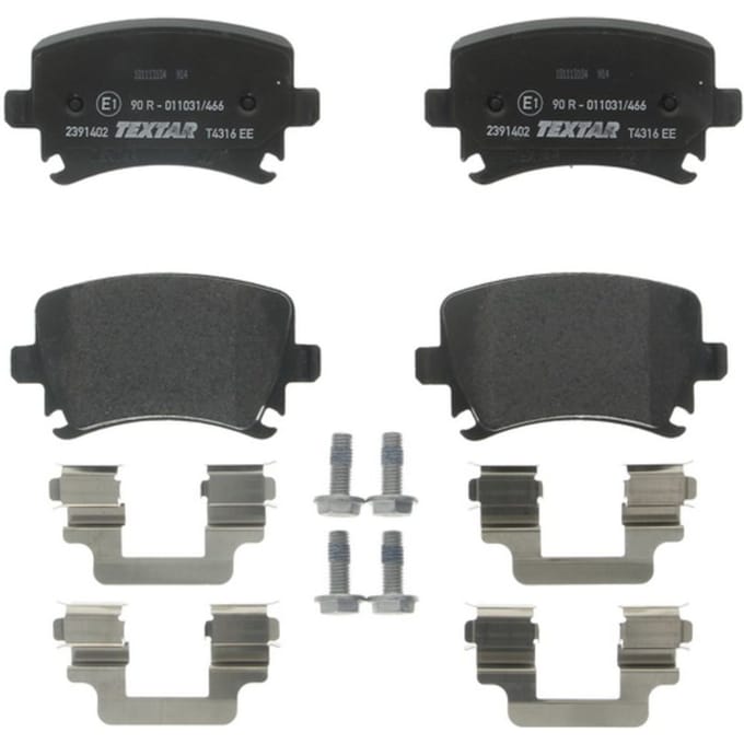 Remblokset TEXTAR 2391402, achter