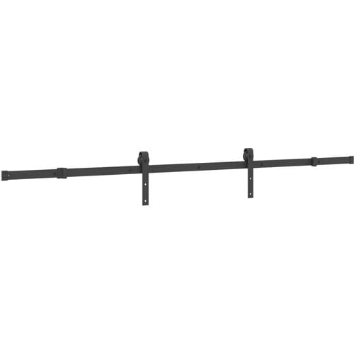 vidaXL - Schuifdeur - NARVIK - 80 - x - 210 - cm - (213,5 - cm) - Naturel - en - Zwart
