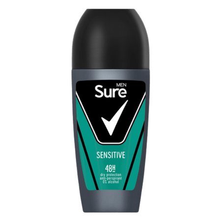 Sure Men Anti-Perspirant Sensitive Roll-On – 50 ml