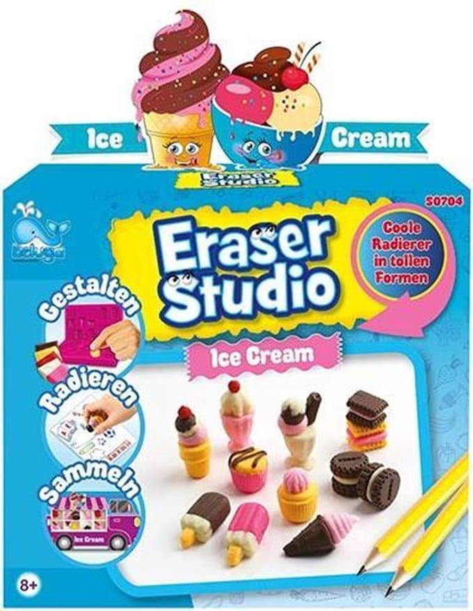 Beluga Eraser Studio Ice Cream 23x29cm