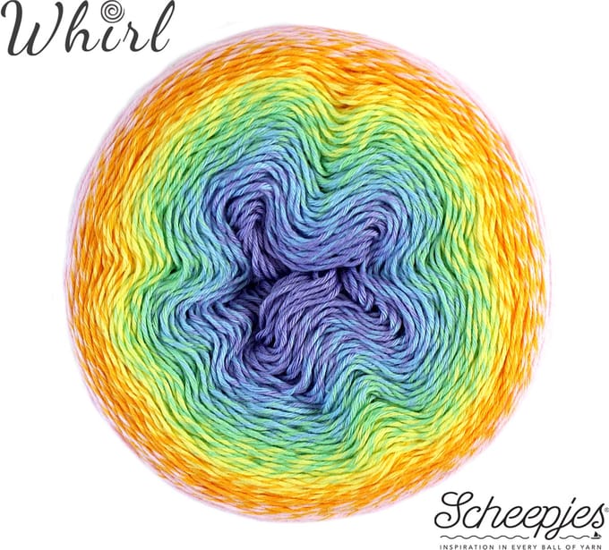 Scheepjes Whirl 1000m - Cotton Candy Man