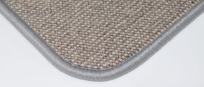 PRIMA - Wollen - Vloerkleed - Loper - Diva - grijs - bruin - 70x140cm