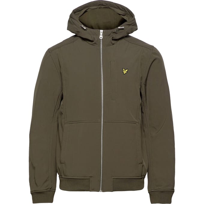 Lyle & Scott - Heren Outdoorjas Softshell Jacket - Groen - Maat S