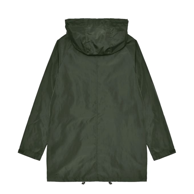 Lambretta Heren Heaton Hooded Jacket (Kaki Groen)