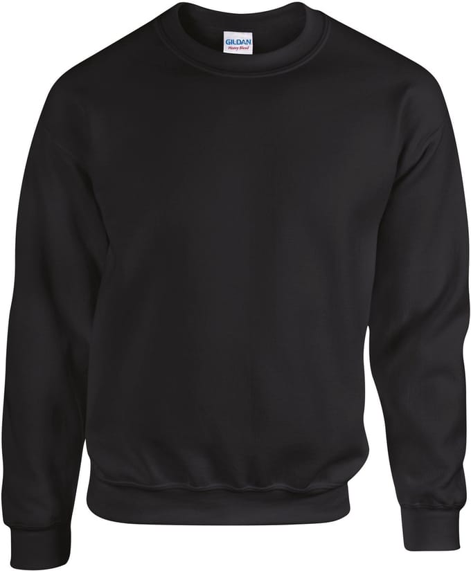 Gildan - Heavy Blend Unisex Sweater - Black maat XXL