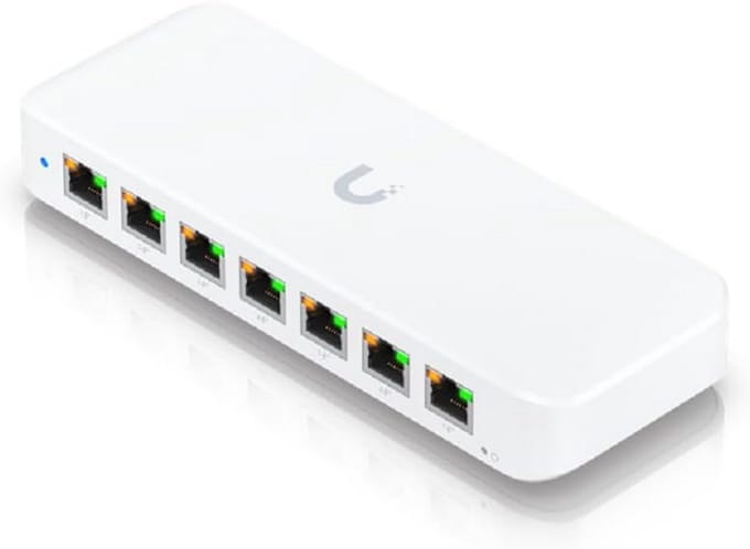 Managed Gigabit Ethernet Switch met 8 Poorten en PoE+ Ondersteuning