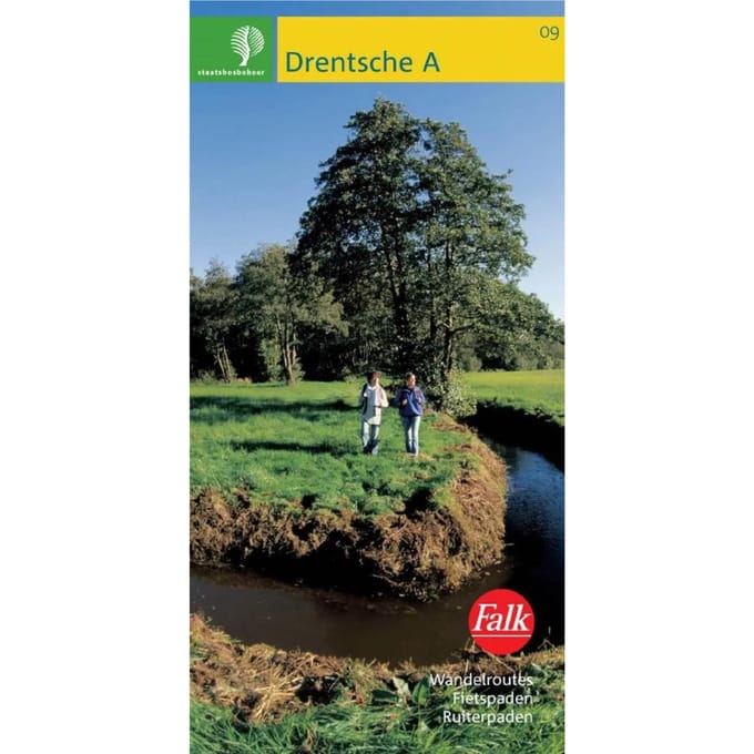 Falk wandelkaart SBB 09 Drentsche A