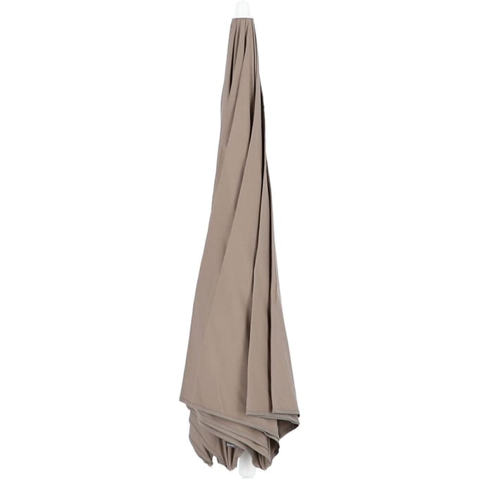 Jan Kurtz - Ravenna Parasol - wit - taupe - beige
