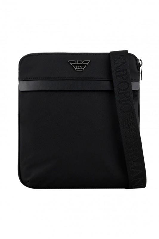 Emporio Armani Leren Schoudertas Nieuw