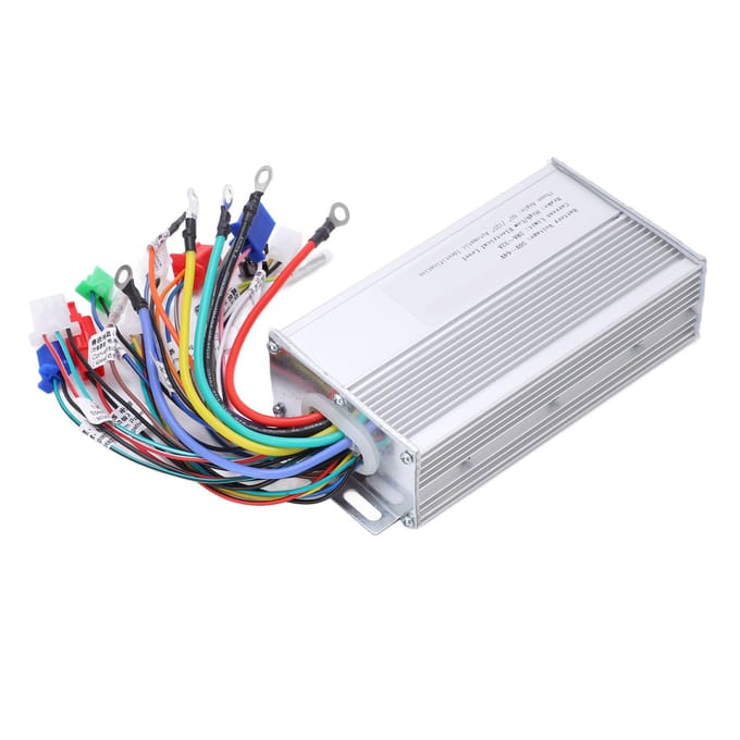 Borstelloze Motorcontroller 12 Tube 3 Modus Aluminiumlegering Elektrische Fiets Accessoires voor orange