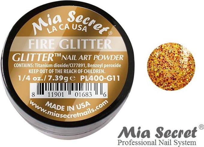 Glitter Acrylpoeder Fire