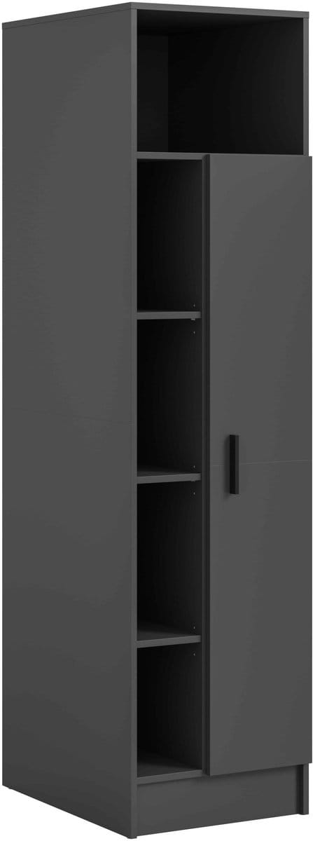 Universele Kast in Antraciet - 50cmx195cmx62cm