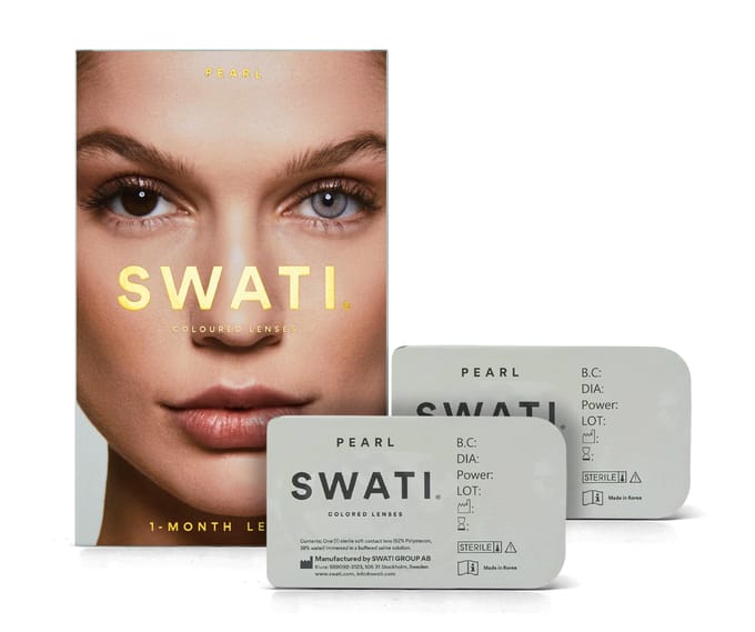 Swati Kleurenlenzen Pearl 1 Maand 1 paar