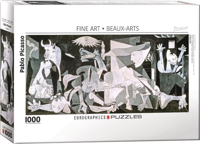 Eurographics - Guernica - Pablo Picasso - 1000 stukjes 89,4×39,4cm (b×h) - Legpuzzel