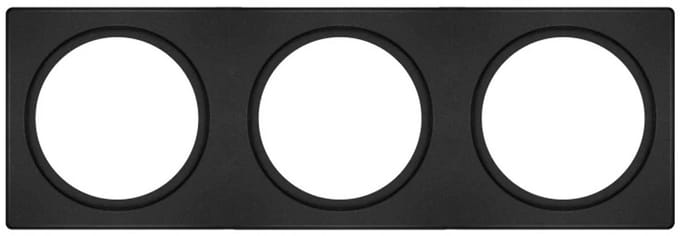 Ledvance Onderdeel | spot frame d68 100x300 3x d68 bk