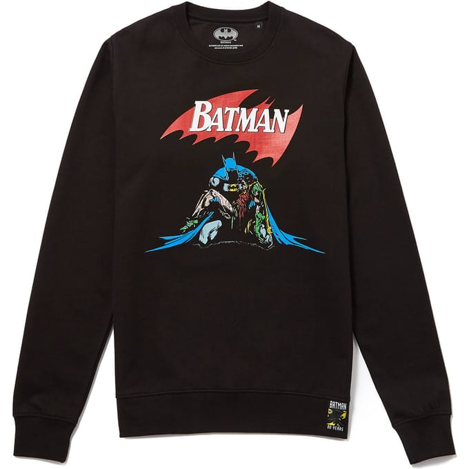 Batman 80th Anniversary Death trui - Zwart - M