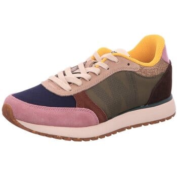 Woden Woden Ronja Multi Sneakers bruin Suede